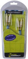 Microconnect 2xRCA - 2xRCA (10m) (AUDCC10G)